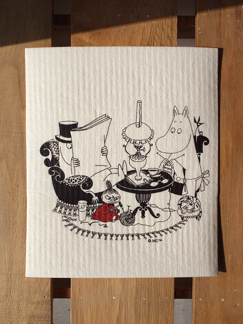 ムーミンスポンジワイプ