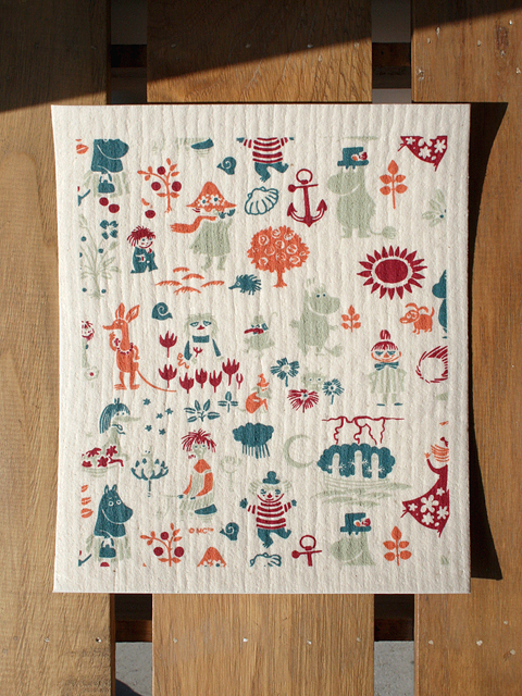 ムーミンスポンジワイプ