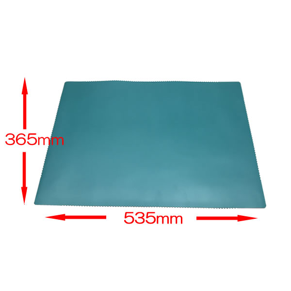 送料無料】 デスクマット 緑（グリーン） 厚み0.9mm サイズ365mmx535mm