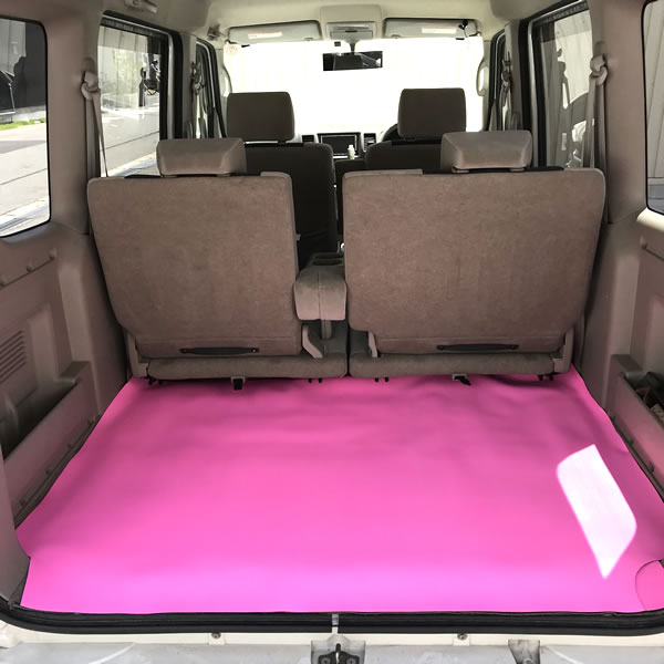 ピンク　ビニールマット　使用画像