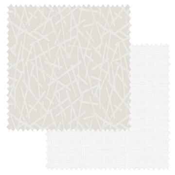 【オーダーカーテン新築セット】爽やかな「北欧モダン」のコーディネート【HM-24】4窓セット