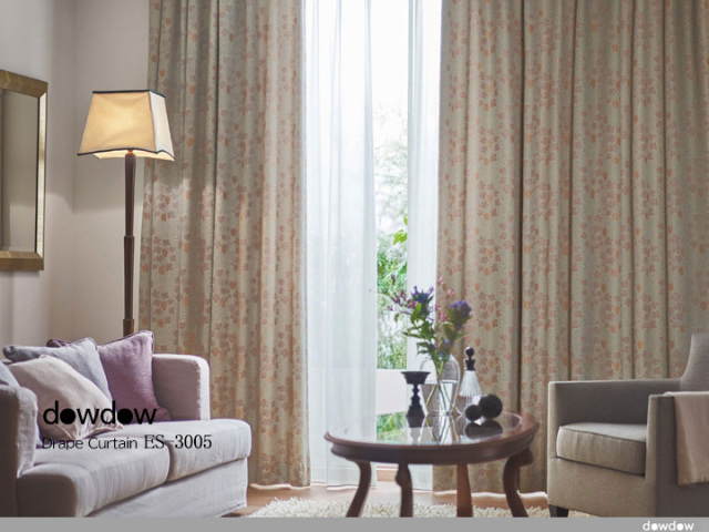 モリス】ヴァイン（葡萄）のドレープカーテン＆シェード【ES-3005