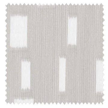 【北欧モダン】不均一な四角のバックカットのレースカーテン＆シェード【ES-3451】グレー