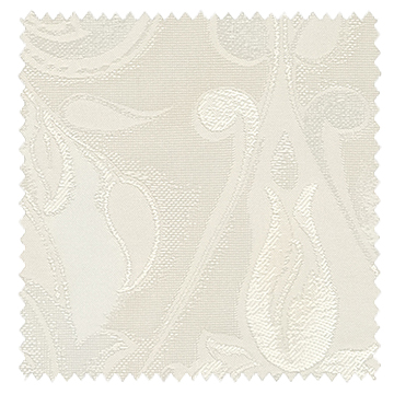 【イタリアンモダン】花のクラシック文様のドレープカーテン＆シェード【HS-1047】ペールベージュ