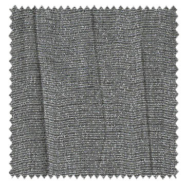 【イタリアン モダン】煌めくシワ感の二重織(風通織)の遮光カーテン【HS-1464】グレー