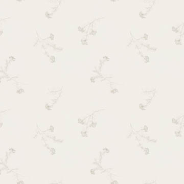 【北欧モダン】花のステッチ刺繍のレースカーテン＆シェード【HS-1577】ベージュ