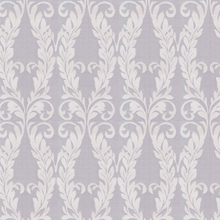 【クラシック・モダン】アカンサスのクラシック柄のドレープカーテン＆シェード【HS-4199】ライトグレー