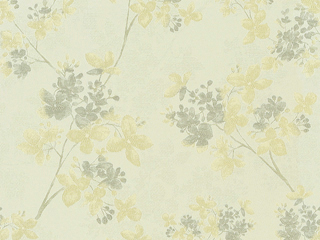 【和モダン】ハナミズキのドレープカーテン＆シェード【HS-8241】黄色