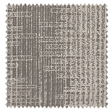 【イタリアンモダン】ランダム・ストライプの抽象柄の遮光カーテン【HS-8409】グレージュ