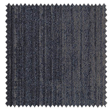 【ミッドセンチュリー】タテに流れる織柄のドレープカーテン【IS-5067】ダークブルー