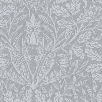 【ウィリアム モリス】エイコーンのドレープカーテン【IS-5108】ブルー