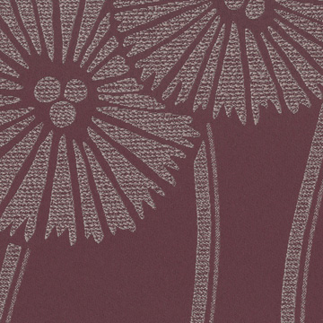 【和モダン】変わり立涌と菊松葉の遮光カーテン【IS-5181】紫紺色