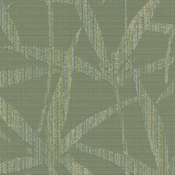 【和モダン】野の草花紋様の遮光カーテン【IS-5190】草色