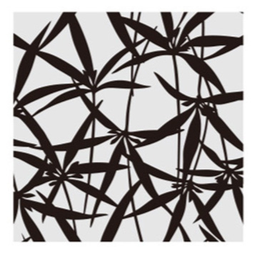 【和モダン】野の草花紋様の遮光カーテン【IS-5190】草色