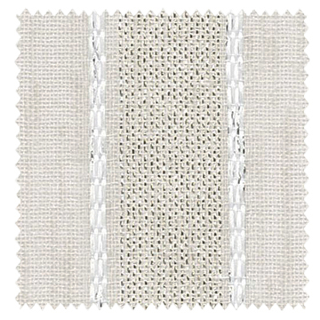 【フレンチ シック】リネンライクの優雅なストライプのレースカーテン【IS-53374】グレージュ