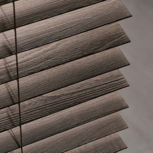 【木製ブラインド】ヴィンテージ感のあるウッドブラインド【NX-0022】クラフトロースト