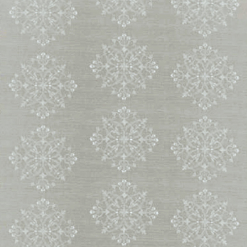 【イタリアンモダン】オーナメント刺繍のカーテン【RZ-5038】ナチュラルグレー