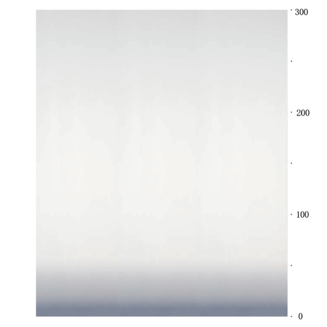 【イタリアンモダン】ボトム・グラデーションのレースカーテン【RZ-8404】ブルー