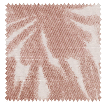 【北欧モダン】にじみの花柄の遮光カーテン【SC-1571】ピンク