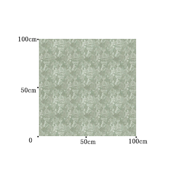 【北欧ヴィンテージ】穏やかな森をデザインした遮光カーテン【SC-1586】グリーン