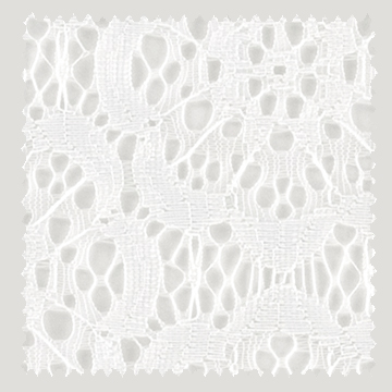 【北欧ビンテージ】花柄のボビンレースのレースカーテン【SC-1713】ホワイト