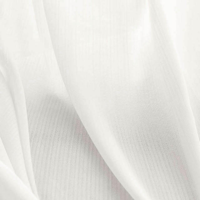 【ミラーボイル】シフォンのやわらかい風合いのレースカーテン【SC-1763】ナチュラルホワイト