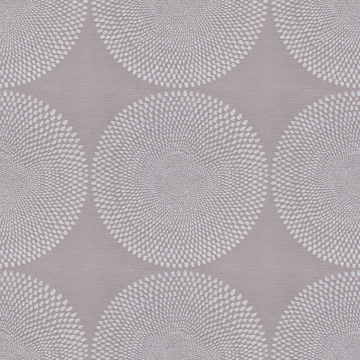 【北欧モダン】ドットのサークル柄のドレープカーテン【SC-2468】グレー