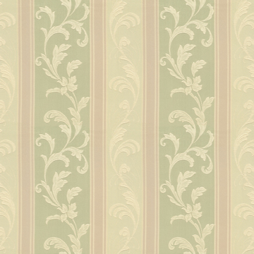 昭和レトロ　ストライプドレープカーテン（緑・白） 昭和レトロ ストライプドレープカーテン（緑・白） シンプルな