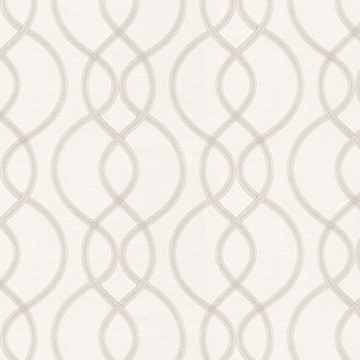 【北欧モダン】ナチュラルな幾何学柄の刺繍のドレープカーテン＆シェード【UX-2008】アイボリー