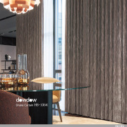 【イタリアン モダン】ベルベットのクラッシュ加工の遮光カーテン【HS-1354】ナチュラルグレー