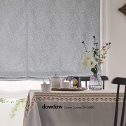 【ウィリアム モリス】エイコーンのドレープカーテン【IS-5108】ブルー