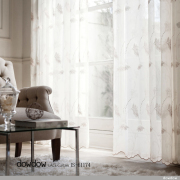 フレンチ コットン アンティーク レースカーテン アンティークコットンレースカーテン フランス 【Antiques Truffle