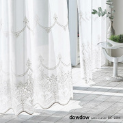 フレンチ コットン アンティーク レースカーテン I-20-french-antique-fabric-