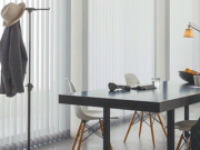 【バーチカルブラインド】センターレースのタテ型ブラインド【クール・カラー】≪3色≫