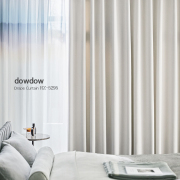 【シンプル モダン】上質のスエード調の遮光カーテン【RZ-5295】ペールグレー