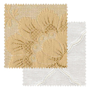 【オーダーカーテン新築セット】アンティーク＆クラシックのコーディネート【AM-10】2窓セット