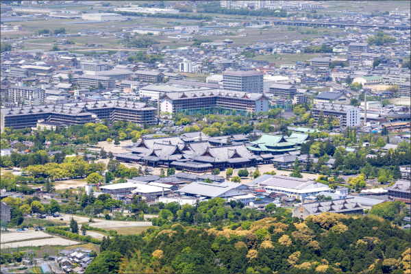ポストカード2025（4）東の山より親里を望む