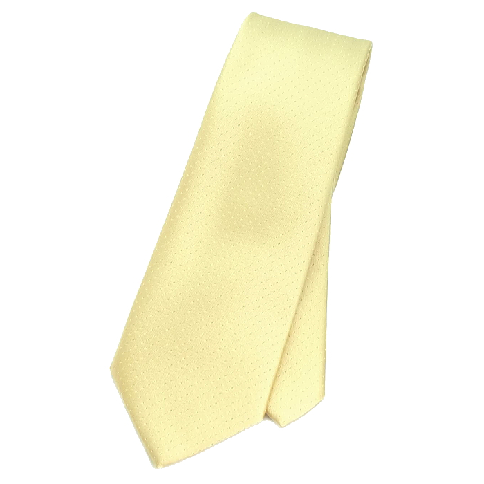 ネクタイ シルク ピンドット 柄 水玉 黄色 イエロー 結婚式 フォーマル パーティー プレゼント 絹 西陣織 日本製 メンズ レディース メール便 dplus arts