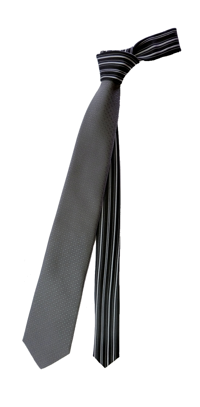 ネクタイ クレリックタイ 無地 小紋柄 シルク 西陣織 日本製 2サイズ