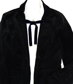 リボンタイ ベルベット 無地