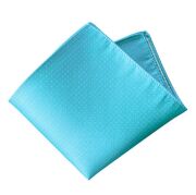 西陣織 シルク ポケットチーフ 結婚式 フォーマル おしゃれ 華やか ピンドット柄 水玉 マイクロ 青 ブルー 絹 日本製 京都 メンズ レディース メール便 dplus arts