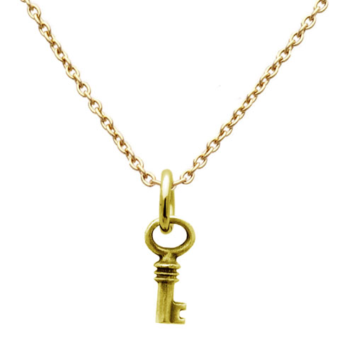 【送料無料】Dr MONROE(ドクターモンロー) K10キーチャームネックレス　CH-05-K10-AJ-01