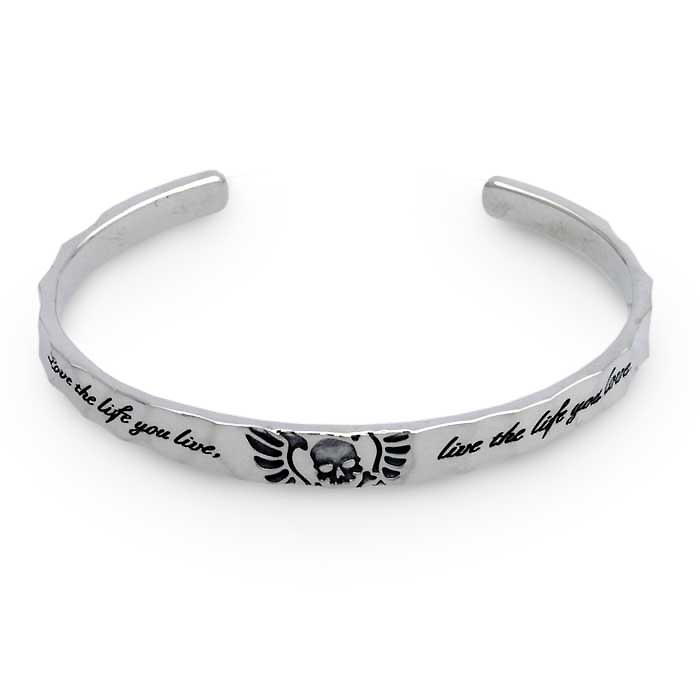 【送料無料】神山健治監督『ひるね姫』公式アクセサリー HRN-12 スカルバングル