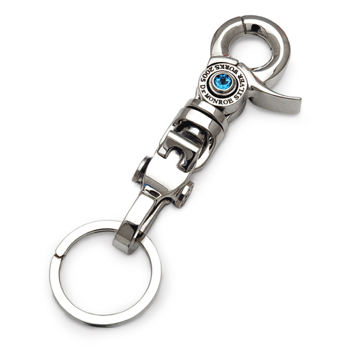 【送料無料】Dr MONROE(ドクターモンロー) メカニカルキーホルダー KC-02B-SV