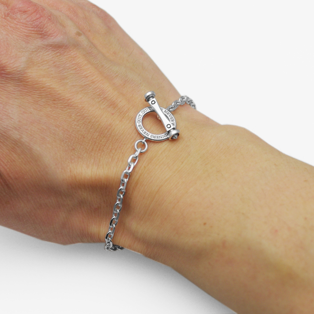 メンズブレスレット、BR-37TE-SV