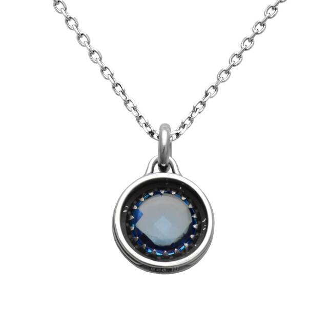 ラウンドストーンペンダント FC-300-SV2