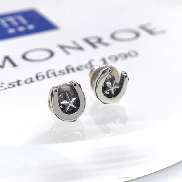 ホースシューピアス、PE56、シルバー925製