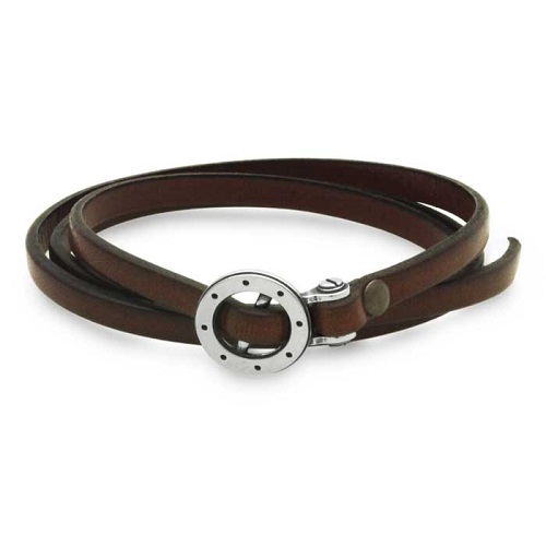 Dr MONROE(ドクターモンロー) レザーブレスレット RE-23-SV