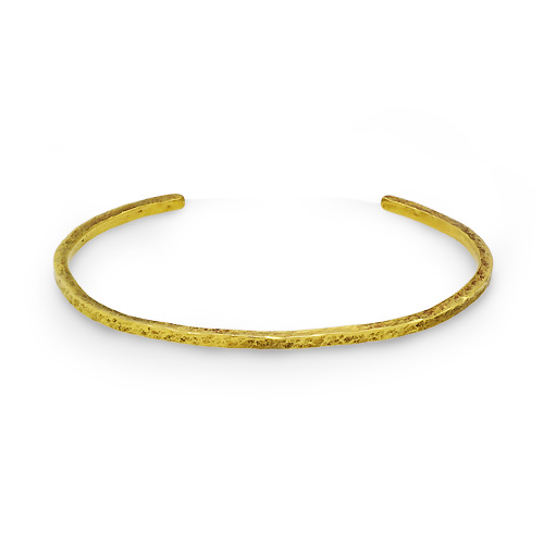 Sync Note by Dr MONROE（シンクノート　バイ　ドクターモンロー）　真鍮タタキバングル　 SND-024-BR