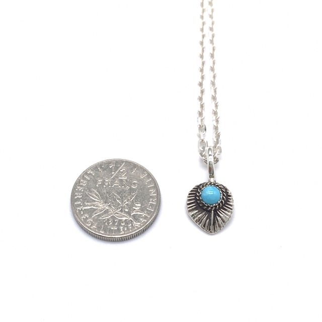 新品 未使用 ドクターモンロー ブルートパーズ ホイール ネックレス